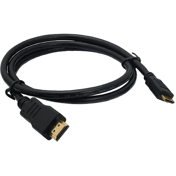 CABLE RASPBERRY PI ZERO MINI HDMI A HDMI 1m