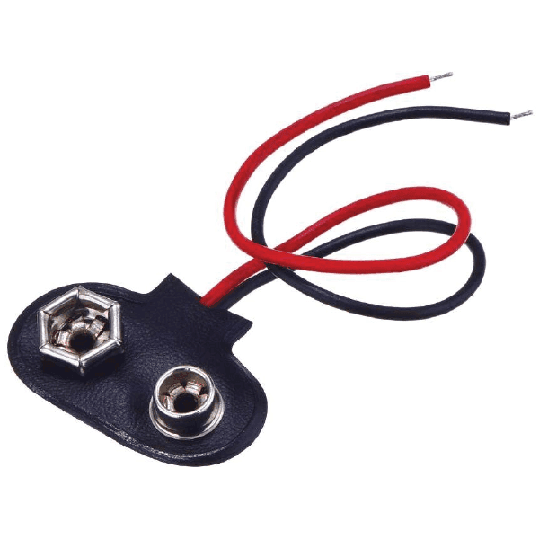 CONECTOR DC PARA BATERIA 9V