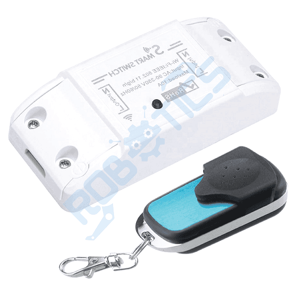 INTERRUPTOR/CONTROLADOR INTELIGENTE 1 CANAL WIFI + RF + CONTROL REMOTO TUYA WF-S1R