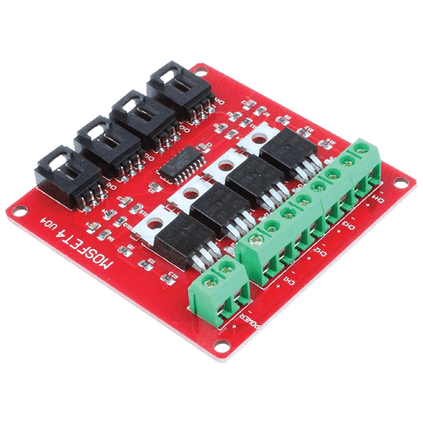 CONTROLADOR IRF540 MOSFET 4 CANALES