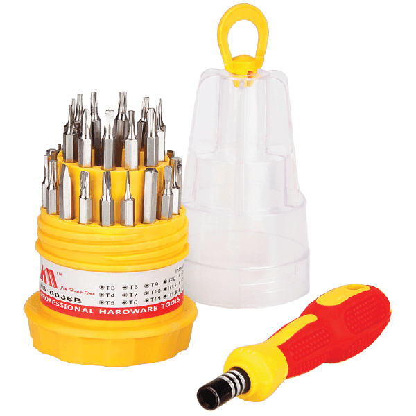 KIT DE DESTORNILLADORES 31 EN 1