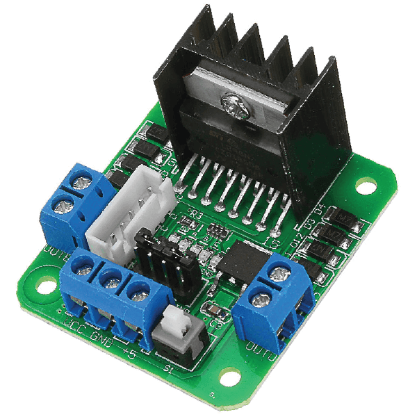 CONTROLADOR DRIVER L298N CON CONEXION PARA MOTOR A PASOS