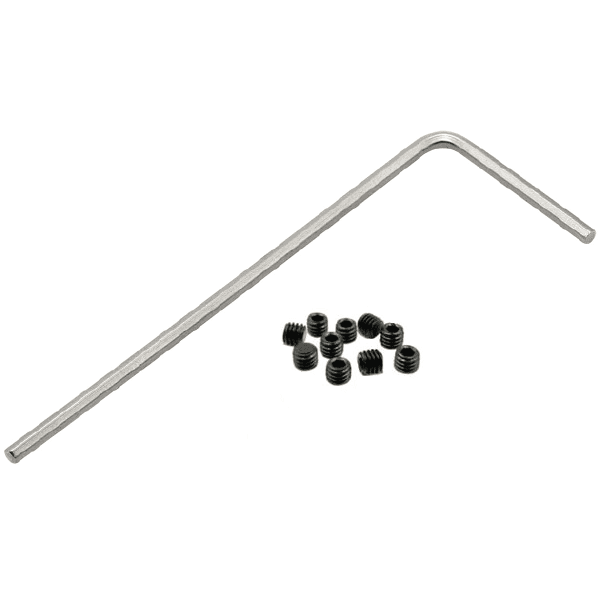 x10 TORNILLOS M3 + x1 LLAVE ALLEN
