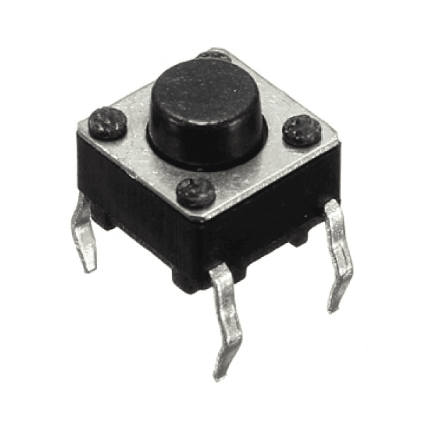 PULSADOR REDONDO 6x6x5mm