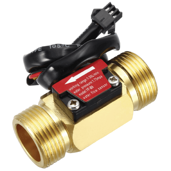 SENSOR DE CAUDAL YF-B6 3/4" 1-30l/min (DE LATON)