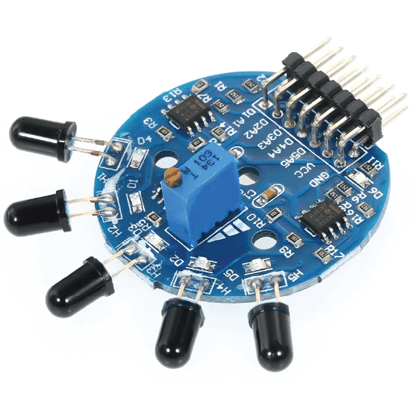 SENSOR DE FLAMA 5 CANALES