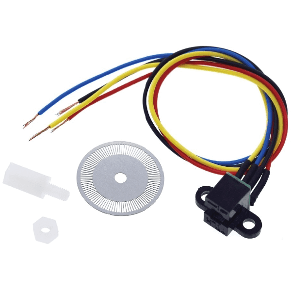 ENCODER SENSOR DE VELOCIDAD ALTA PRECISION + RUEDA