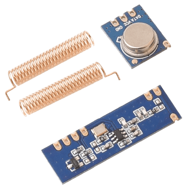 TRANSMISOR Y RECEPTOR 433MHz STX882 + SRX882
