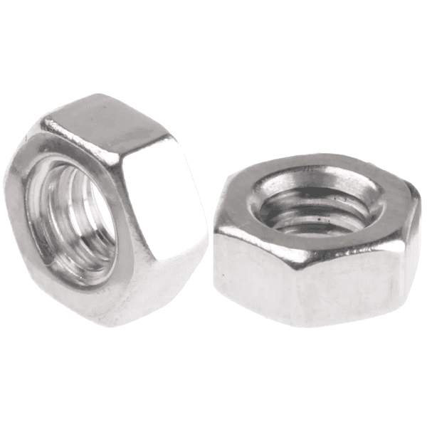 TUERCA DE ACERO INOXIDABLE M3