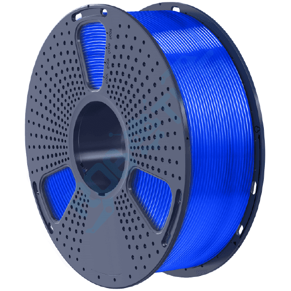 FILAMENTO PLA+ TRANSPARENTE AZUL 1Kg 1.75mm