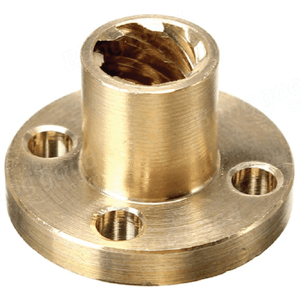 TUERCA DE BRONCE DIAMETRO 10mm