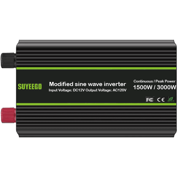 INVERSOR DE ONDA MODIFICADA 12VDC A 110VAC 1500W CONTINUOS/3000W PICO