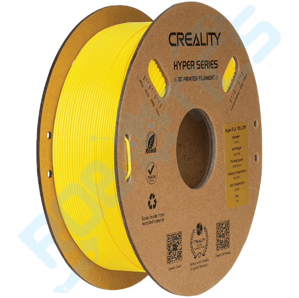 FILAMENTO HYPER PLA AMARILLO 1Kg 1.75mm