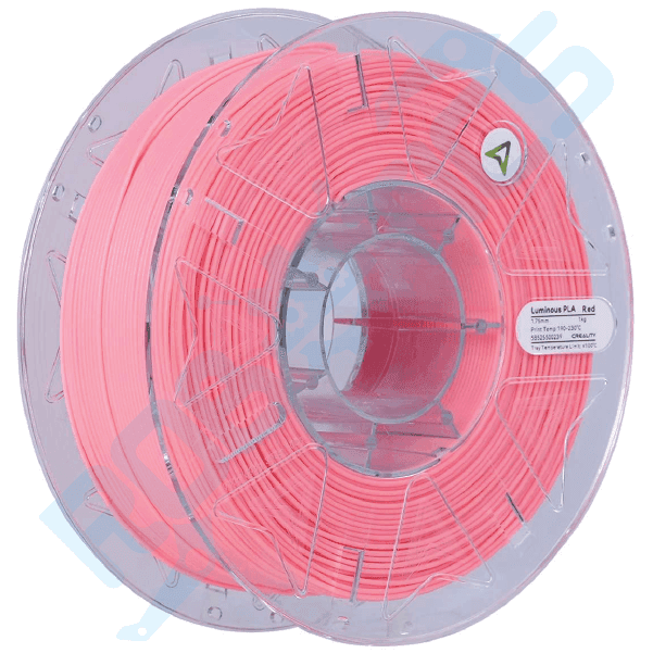 FILAMENTO HYPER PLA LUMINOSO ROJO 1Kg 1.75mm