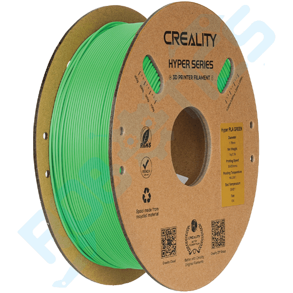 FILAMENTO HYPER PLA VERDE 1Kg 1.75mm