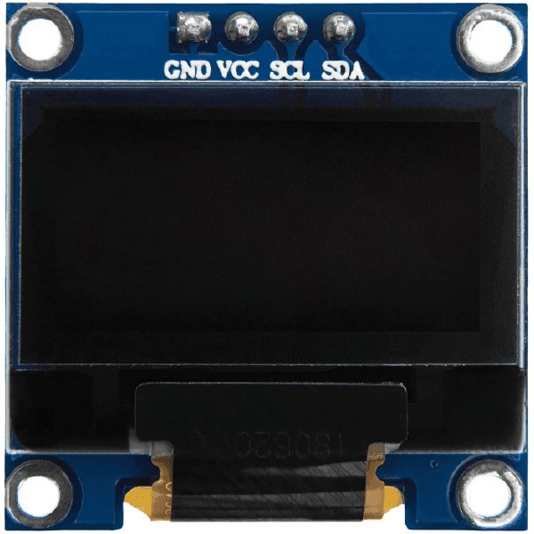 LCD OLED IIC/I2C 0.96" AMARILLO-AZUL