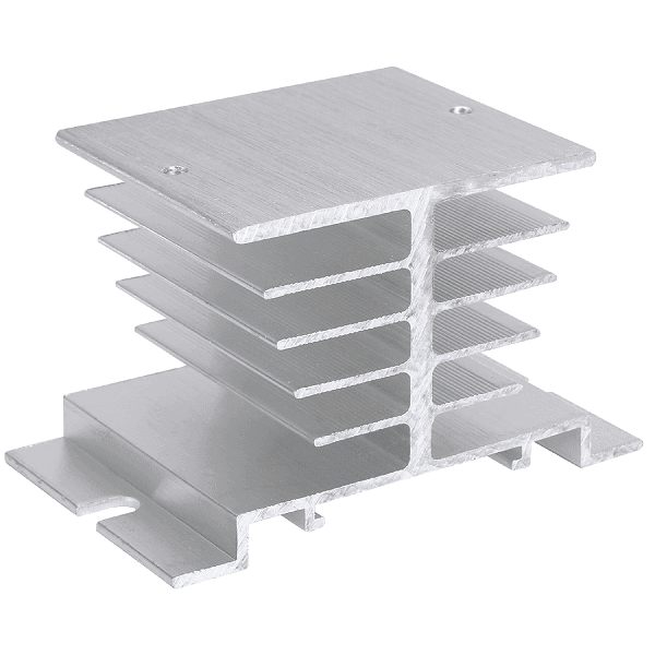 DISIPADOR DE CALOR PARA RELE DE ESTADO SOLIDO SSR 10A-40A