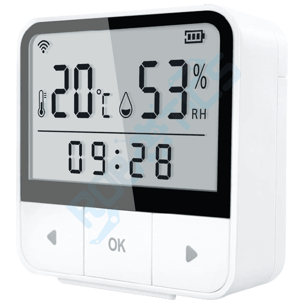 SENSOR DE TEMPERATURA Y HUMEDAD CON SIRENA WIFI TUYA PA-010W