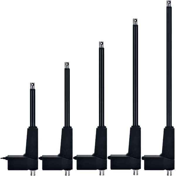 ACTUADOR LINEAL ELECTRICO 12VDC, CARRERA 100mm, VELOCIDAD 5mm/s, CARGA 6000N