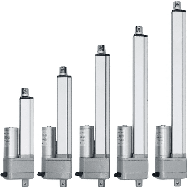 ACTUADOR LINEAL ELECTRICO 12VDC, CARRERA 500mm, VELOCIDAD 5mm/s, CARGA 2500N